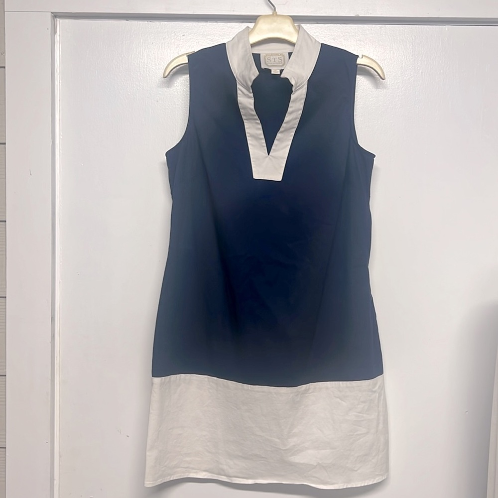 STS Sail to Sable Navy White dress women’s M